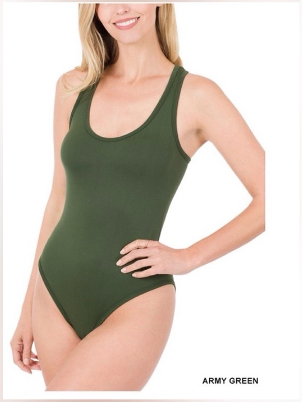 1164 Zenana Body Suits With Full Bottom Coverage